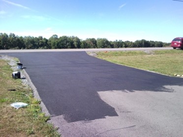 Application of pavement sealer