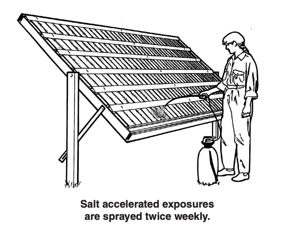 Salt Accelerated Exposures