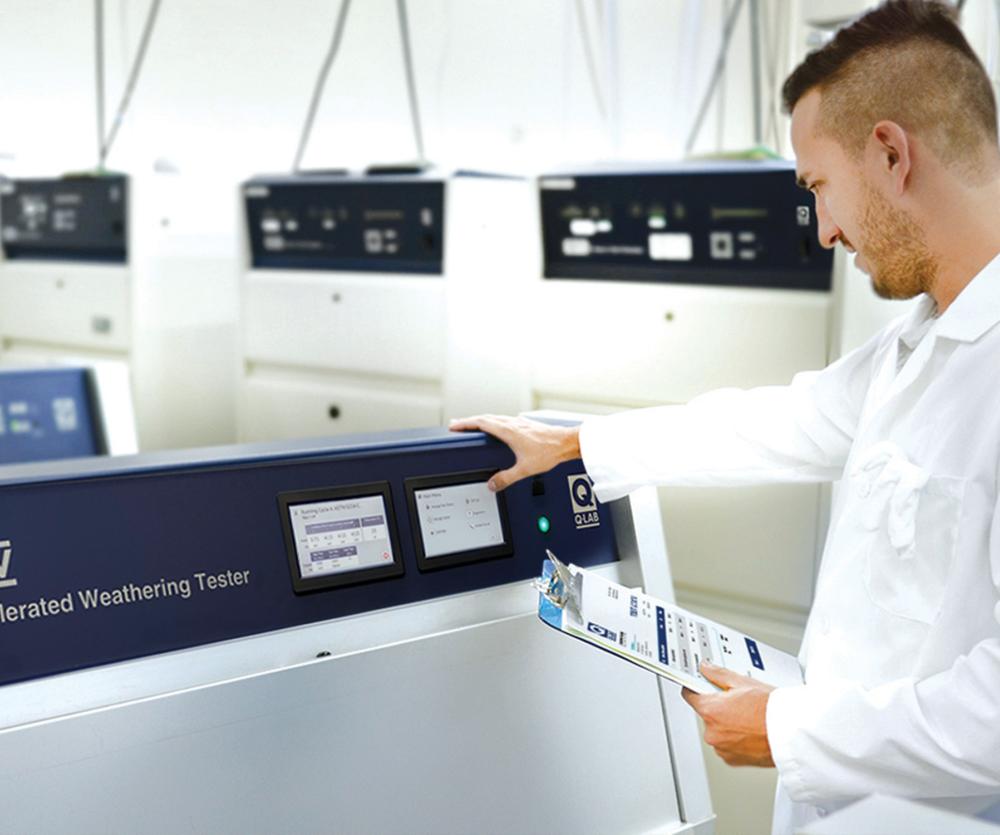 Employee Working With Machine